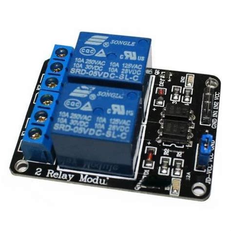 Image result for 2 Channel Relay Module Schematic