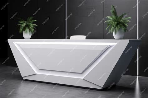 Image result for Reception Table Front View