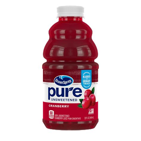 Ocean Spray® Pure Cranberry Juice - Pure 100% Fruit Juice