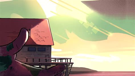 Download Beach House From Steven Universe Ipad Wallpaper | Wallpapers.com