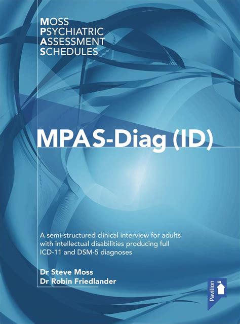 Buy Moss-PAS (Diag ID): A Semi-Structured Clinical Interview for Adults ...