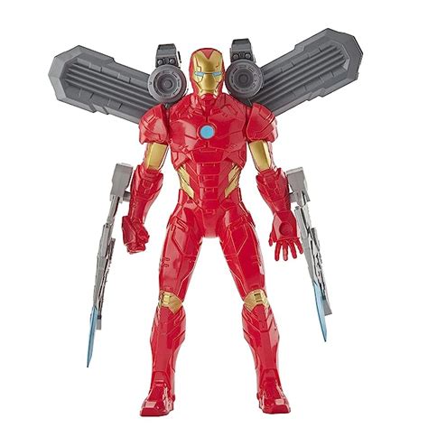 Buy Marvel Avengers Iron Man Figure, Arc Booster, Arc Swords (5 Inches ...