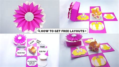 Image result for Printable DIY Explosion Boxes Templates