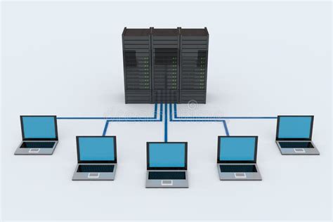 Image of a Computer Network with File Server 的图像结果