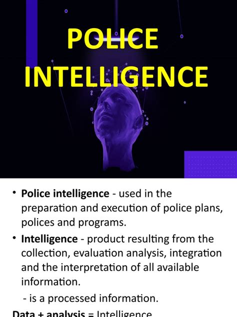 Image result for Different Types of Police Intelligence
