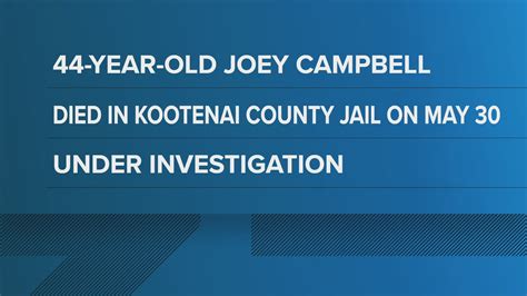 Joey Campbell's death in jail under investigation by police | krem.com