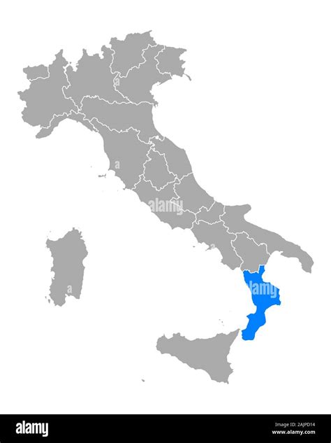 Image result for Calabria Map