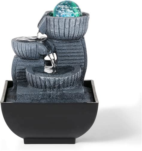 Dyna-Living Tabletop Water Fountain Indoor India | Ubuy