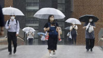 Tropical storm dumps rain on northern Japan, spares Olympics - Times of ...