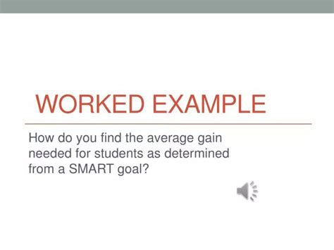 Image result for What Is Worked Example