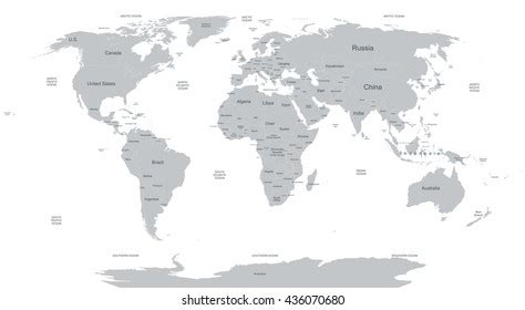 Detailed Political World Map 的图像结果