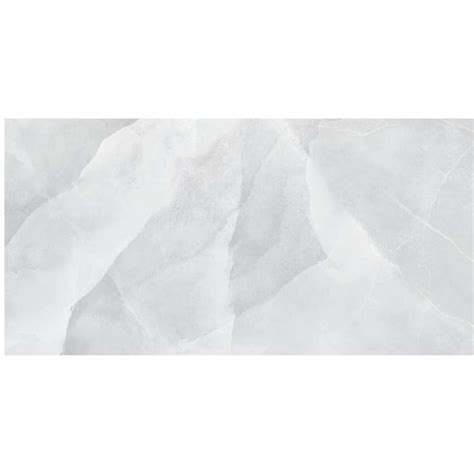 The Tile Life Sample - Geo Lush Grey 4-in x 4-in Matte Porcelain Marble ...
