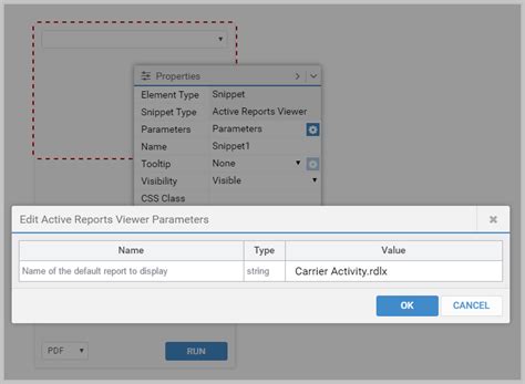 Active Report Viewer 的图像结果