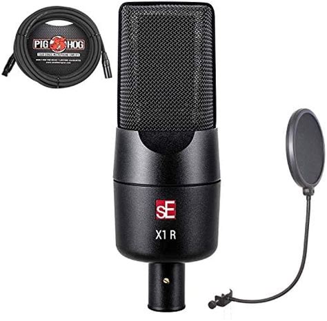 sE Electronics X1R Passive Ribbon Microphone Bundle with 20ft XLR Cable ...