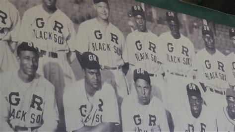 Grand Rapids baseball field honors Black players on Jackie Robinson Day ...