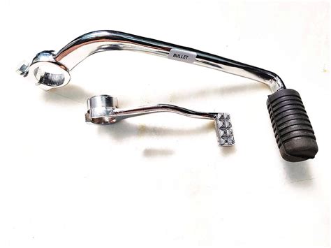 Road Religion Gear Lever with Neutral Lever for Royall Enfieldd Bullet ...