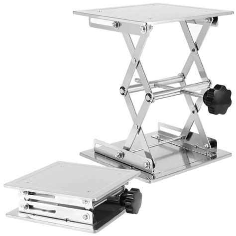 Buy JOIKIT 2 PCS 6 x 6 Inches Lab Scissor Jack, Lab Jack Scissor Stand ...