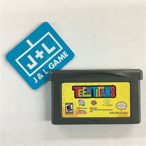 Teen Titans - (GBA) Game Boy Advance [Pre-Owned] – J&L Video Games New ...