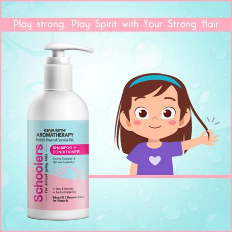 Schoolers Kids Shampoo & Conditioner for Soft & Shining Hair. No ...