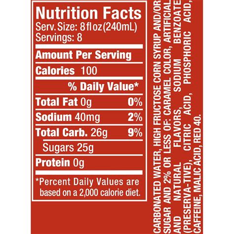 Dr Pepper Mini Cans Nutrition Facts at Cynthia Gore blog