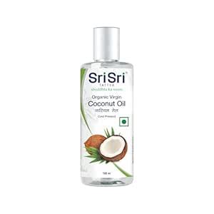 Sri Sri Tattva Organic Virgin Coconut Oil, 100ml - Cold Pressed ...