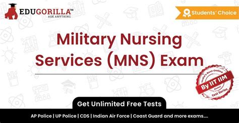Military Nursing Services (MNS) Exam Mock Test 2020 | Unlimited Online ...