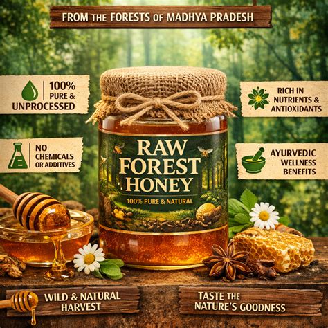 Raw Forest Honey – Pure & Natural Honey from Madhya Pradesh | Unproces ...