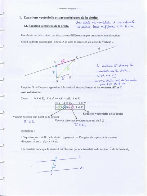 Image result for Exo7 Geometrie Analytique