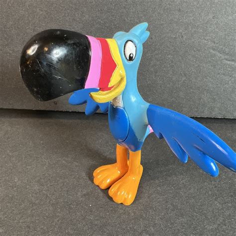 Vintage 2003 Kellogg's Toucan Sam Fruit Loops Bird Bendy Figure | eBay