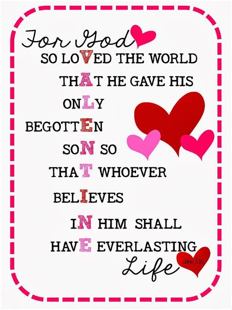 Valentine Bible Verses Printable - Printable Calendars AT A GLANCE