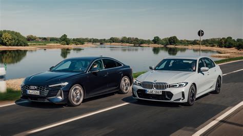 Audi A5 vs. BMW 3er: Limousinen mit Benziner - AUTO BILD
