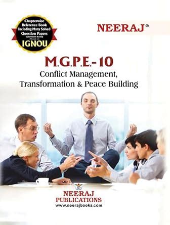 Buy NEERAJ: MGPE-10 (Conflict Management Transformation and Peace ...