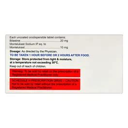 Bilafav M ODT 20 mg/10 mg Tablet | Uses, Side Effects, Price | Apollo ...