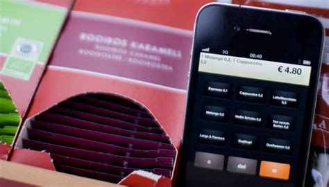 Kassemobil - Verkaufstransaktionen am iPhone erfassen