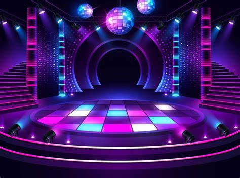 Disco Dance Floor Background | Disco background, Dance background ...
