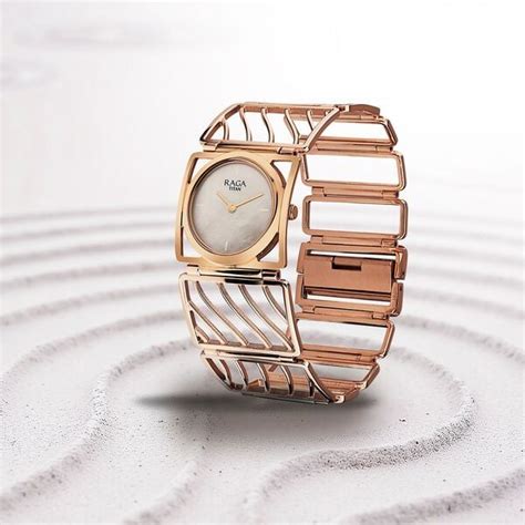 Buy Online Titan Raga Ethereal Quartz Analog White Mother Of Pearl Dial ...