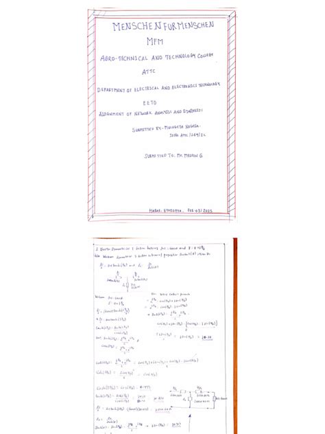 Image result for Network Assignment Title Page