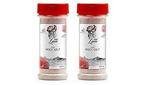 LUNN PINK ROCK SALT | 200 GM | PACK OF 2 (SPRINKLER) : Amazon.in ...
