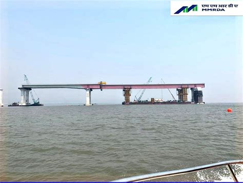 Mumbai Trans Harbour Sea Link: MMRDA launches longest orthotropic steel ...