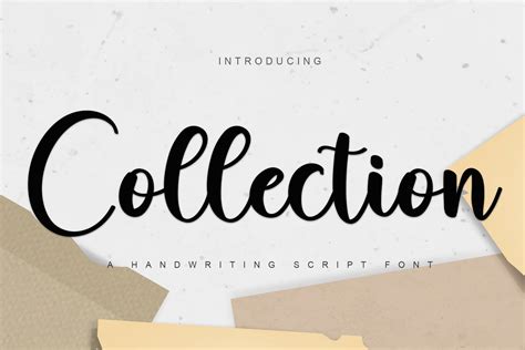 Collection Font by Black line · Creative Fabrica