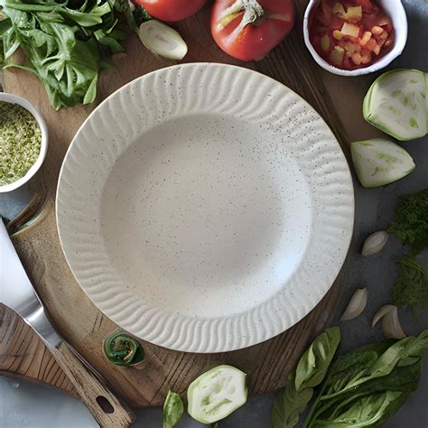 Blanche Pasta Plate: Best ceramic pasta plates – Ceramic Kitchen