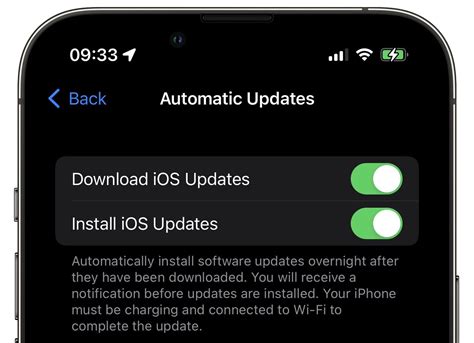 How to stop auto update installation on iPhone