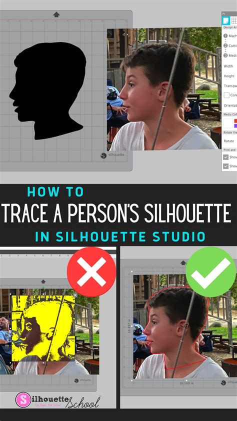 Silhouette Tutorial How to Trace 的图像结果