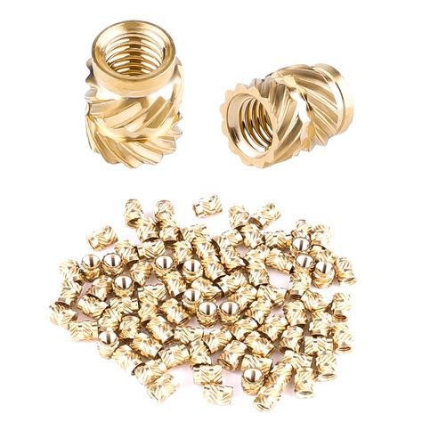 AIEX 100pcs 3D Printing Brass Nuts, M3 Threaded India | Ubuy