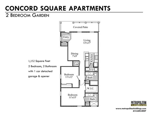 Grandview Village Apartments | Floor Plans