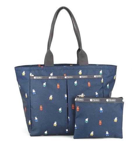 Lesportsac miffy 米菲兔 水餃包單肩包手提包大包 7891 降落傘防水材質 附收納袋 限時優惠 | Yahoo奇摩拍賣