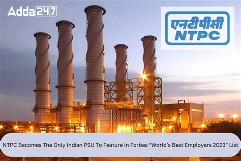 NTPC Becomes The Only Indian PSU To Feature In Forbes "World's Best ...