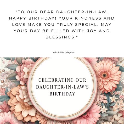 30 Happy Birthday For Daughter In Law Wishes and Images - Wishful Birthday