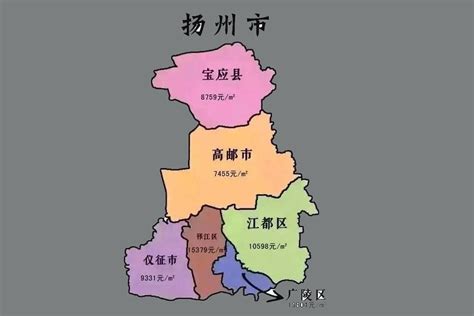 扬州有几个区 了解扬州下属6个区县分别叫什么