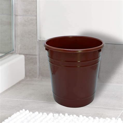 Heart Home Plastic Dustbin|Portable Garbage Basket & Round Trash Can ...